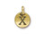 TierraCast Gold Plated X Letter Charm (Each) TierraCast Gold Plated X Letter Charm (Each)