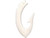 Bone Pendant, Hook, Notched - Special Purchase (Each) Bone Pendant, Hook, Notched - Special Purchase (Each)