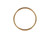 14kt Gold-Filled Plain Wire Stacking Ring, Size 3 (Each) 14kt Gold-Filled Plain Wire Stacking Ring, Size 3 (Each)