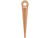 Spike, Thin, 23x4.8mm - Light Brown (10 Pieces) Spike, Thin, 23x4.8mm - Light Brown (10 Pieces)