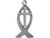 Sterling Silver Fisherman's Cross Charm (Each) Sterling Silver Fisherman's Cross Charm (Each)