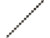 Gunmetal Plated Steel Ball Chain, 1.8mm By The FOOT (foot) Gunmetal Plated Steel Ball Chain, 1.8mm By The FOOT (foot)