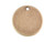 JBB Antiqued Brass Plated 19mm Round Pewter Blank with Hole (Each) JBB Antiqued Brass Plated 19mm Round Pewter Blank with Hole (Each)