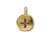 TierraCast Antiqued Gold Plated Plus Charm (Each) TierraCast Antiqued Gold Plated Plus Charm (Each)