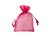 Organza Drawstring Bag, 3x4" - Hot Pink (10 Pieces) Organza Drawstring Bag, 3x4" - Hot Pink (10 Pieces)