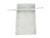 Organza Drawstring Bag, 4x6" - Silver (10 Pieces) Organza Drawstring Bag, 4x6" - Silver (10 Pieces)