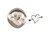 ImpressArt Metal Stamp, Heart with Arrow, 6mm (Each) ImpressArt Metal Stamp, Heart with Arrow, 6mm (Each)