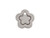 ImpressArt Pewter Blank, Flower with Border - Small (Each) ImpressArt Pewter Blank, Flower with Border - Small (Each)