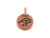 TierraCast Antiqued Copper Plated Eye of Horus Charm (Each) TierraCast Antiqued Copper Plated Eye of Horus Charm (Each)