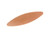Copper Stamping Blank, 54x15mm Long Oval, 24-gauge (Each) Copper Stamping Blank, 54x15mm Long Oval, 24-gauge (Each)