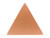 Copper Stamping Blank, 25x22mm Triangle, 24-gauge (Each) Copper Stamping Blank, 25x22mm Triangle, 24-gauge (Each)