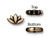 TierraCast Antiqued Brass Plated Lotus Beads (Each) TierraCast Antiqued Brass Plated Lotus Beads (Each)