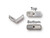 TierraCast Faceted Chevron Beads - White Bronze Plated (Each) TierraCast Faceted Chevron Beads - White Bronze Plated (Each)