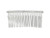 Hair Comb, Wire, 22 Tooth (4 Pieces) Hair Comb, Wire, 22 Tooth (4 Pieces)