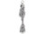 Sterling Silver 32mm 2018 Charm - Vertical (Each) Sterling Silver 32mm 2018 Charm - Vertical (Each)