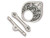 TierraCast Antiqued Silver Plated Toggle Clasp, Temple (Each) TierraCast Antiqued Silver Plated Toggle Clasp, Temple (Each)