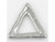 ImpressArt Pewter Blank, Large Organic Triangle Washer (Each) ImpressArt Pewter Blank, Large Organic Triangle Washer (Each)