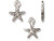 TierraCast Tiny Starfish Charm - Antiqued Silver Plated (Each) TierraCast Tiny Starfish Charm - Antiqued Silver Plated (Each)