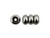 7mm Rondelle Bead with Silicone - White Plate (Each) 7mm Rondelle Bead with Silicone - White Plate (Each)