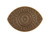 Vintaj Natural Brass Blank, 39mm Mandala Eye (Each) Vintaj Natural Brass Blank, 39mm Mandala Eye (Each)