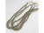 Trade Beads, Coil Lanterns - White Metal (strand) Trade Beads, Coil Lanterns - White Metal (strand)