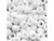 TOHO Glass Seed Bead, Size 8, 3mm, Opaque-Frosted White (Tube) TOHO Glass Seed Bead, Size 8, 3mm, Opaque-Frosted White (Tube)
