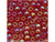 TOHO Glass Seed Bead, Size 6, Transparent-Rainbow Ruby (Tube)