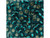 TOHO Glass Seed Bead, Size 6, Silver-Lined Teal (Tube)