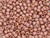 TOHO Glass Seed Bead, Size 6, PermaFinish - Matte Galvanized Peach Coral (Tube) TOHO Glass Seed Bead, Size 6, PermaFinish - Matte Galvanized Peach Coral (Tube)