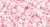 TOHO Glass Seed Bead, Size 8, 3mm, Opaque-Lustered Baby Pink (tube)