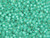 TOHO Glass Seed Bead, Size 8, 3mm, Silver-Lined Milky Teal (Tube) TOHO Glass Seed Bead, Size 8, 3mm, Silver-Lined Milky Teal (Tube)