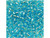 TOHO Glass Seed Bead, Size 8, 3mm, Silver-Lined Aquamarine (Tube) TOHO Glass Seed Bead, Size 8, 3mm, Silver-Lined Aquamarine (Tube)