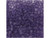 TOHO Glass Seed Bead, Size 8, 3mm, Transparent-Frosted Sugar Plum (Tube) TOHO Glass Seed Bead, Size 8, 3mm, Transparent-Frosted Sugar Plum (Tube)