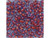 TOHO Glass Seed Bead, Size 8, 3mm, Inside-Color Lt Sapphire/Hyacinth-Lined (Tube)