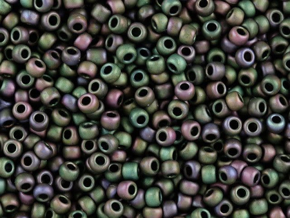 TOHO Glass Seed Bead, Size 8, 3mm, Matte-Color Cassiopeia (Tube)