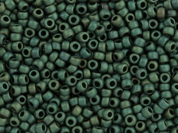 The uniform size and shape of Toho seed beads make them an excellent choice for beadwork and consistently-sized spacers.Toho seed beads are usually colorfast; however, galvanized and silver-lined  beads may fade over time. Protect them from bleach, excessive friction and direct sunlight to keep them looking like new. Seed Bead Facts What are seed beads? Popular, tiny glass beads commonly used for weaving and embellishment.How are they made? Glass is pulled or drawn using a hollow tube, and then   the glass is cut in small pieces. They are sometimes reheated to round   the ends.What's that funny little zero? That zero refers to   the number of aughts, which is a unit used to indicate the size of   small beads. The scale is inverted, so larger numbers of aughts   correspond to smaller beads (i.e. the bigger the number, the smaller   the bead). Size 11 would be 00000000000, but since that takes up too much   room, it is abbreviated to 110.  See Related Products links (below) for similar items and additional jewelry-making supplies that are often used with this item. 