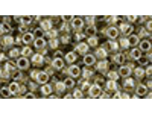 The uniform size and shape of Toho seed beads make them an excellent choice for beadwork and consistently-sized spacers.Toho seed beads are usually colorfast; however, galvanized and silver-lined  beads may fade over time. Protect them from bleach, excessive friction and direct sunlight to keep them looking like new. Seed Bead Facts What are seed beads? Popular, tiny glass beads commonly used for weaving and embellishment.How are they made? Glass is pulled or drawn using a hollow tube, and then   the glass is cut in small pieces. They are sometimes reheated to round   the ends.What's that funny little zero? That zero refers to   the number of aughts, which is a unit used to indicate the size of   small beads. The scale is inverted, so larger numbers of aughts   correspond to smaller beads (i.e. the bigger the number, the smaller   the bead). Size 11 would be 00000000000, but since that takes up too much   room, it is abbreviated to 110.  See Related Products links (below) for similar items and additional jewelry-making supplies that are often used with this item. 