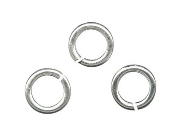 HINT    When you open and close jump rings, twist ends instead of  "ovaling" them. This keeps their round shape better, which makes  them easier to close neatly.     See Related Products links (below) for similar items and additional jewelry-making supplies that are often used with this item.