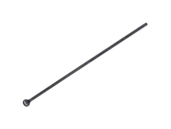 Gunmetal Ball End Head Pin, Standard, 1.5" (100 Pieces)