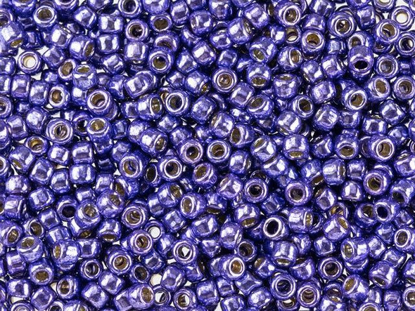 The uniform size and shape of Toho seed beads make them an excellent choice for beadwork and consistently-sized spacers.Toho seed beads are usually colorfast; however, galvanized and silver-lined  beads may fade over time. Protect them from bleach, excessive friction and direct sunlight to keep them looking like new. Seed Bead Facts What are seed beads? Popular, tiny glass beads commonly used for weaving and embellishment.How are they made? Glass is pulled or drawn using a hollow tube, and then   the glass is cut in small pieces. They are sometimes reheated to round   the ends.What's that funny little zero? That zero refers to   the number of aughts, which is a unit used to indicate the size of   small beads. The scale is inverted, so larger numbers of aughts   correspond to smaller beads (i.e. the bigger the number, the smaller   the bead). Size 11 would be 00000000000, but since that takes up too much   room, it is abbreviated to 110.  See Related Products links (below) for similar items and additional jewelry-making supplies that are often used with this item. 