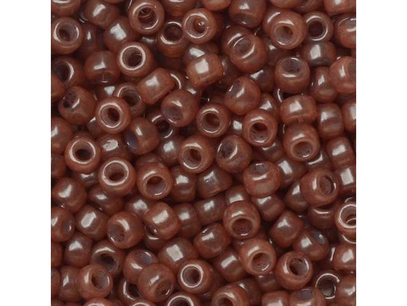 TOHO Glass Seed Bead, Size 8, 3mm, HYBRID ColorTrends: Milky - Potters Clay (Tube)