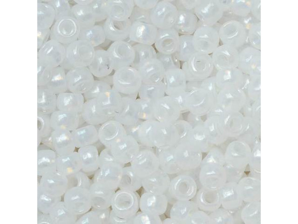 TOHO Glass Seed Bead, Size 8, 3mm, HYBRID Luster Snowflake (Tube)