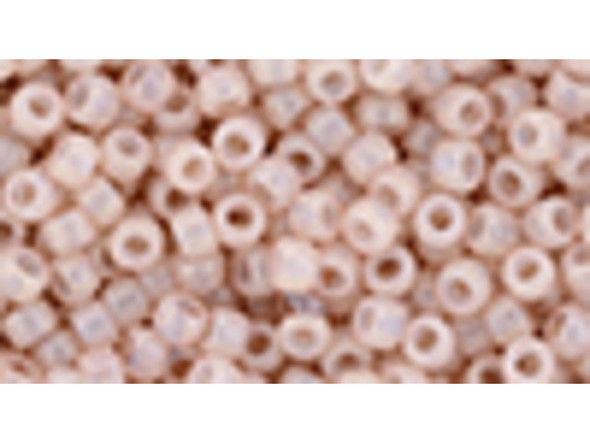 TOHO Glass Seed Bead, Size 8, 3mm, HYBRID ColorTrends: Milky - Warm Taupe (Tube)