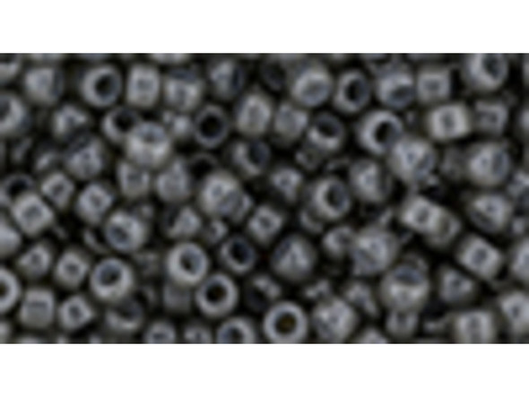 TOHO Glass Seed Bead, Size 8, 3mm, HYBRID ColorTrends: Milky - Shark Skin (Tube)