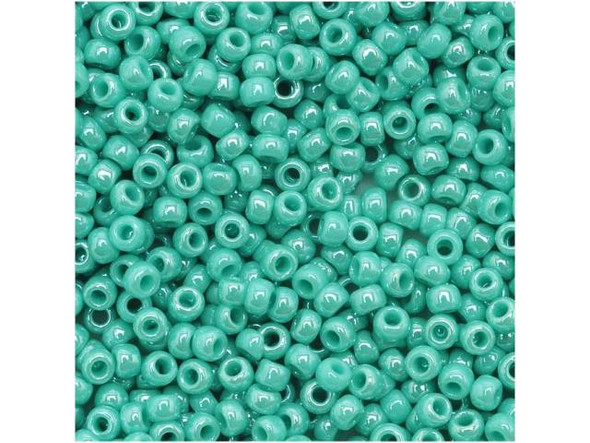 The uniform size and shape of Toho seed beads make them an excellent choice for beadwork and consistently-sized spacers.Toho seed beads are usually colorfast; however, galvanized and silver-lined  beads may fade over time. Protect them from bleach, excessive friction and direct sunlight to keep them looking like new. Seed Bead Facts What are seed beads? Popular, tiny glass beads commonly used for weaving and embellishment.How are they made? Glass is pulled or drawn using a hollow tube, and then   the glass is cut in small pieces. They are sometimes reheated to round   the ends.What's that funny little zero? That zero refers to   the number of aughts, which is a unit used to indicate the size of   small beads. The scale is inverted, so larger numbers of aughts   correspond to smaller beads (i.e. the bigger the number, the smaller   the bead). Size 11 would be 00000000000, but since that takes up too much   room, it is abbreviated to 110.  See Related Products links (below) for similar items and additional jewelry-making supplies that are often used with this item. 