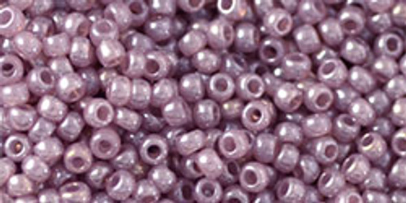 TOHO Glass Seed Bead, Size 11, 2.1mm, Ceylon Grape Mist (tube)