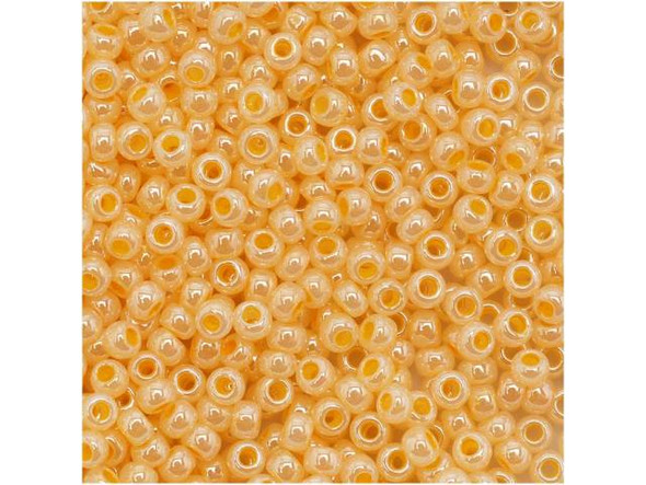 TOHO Glass Seed Bead, Size 11, 2.1mm, Ceylon Peach Cobbler (Tube)