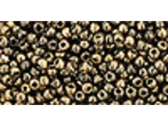 The uniform size and shape of Toho seed beads make them an excellent choice for beadwork and consistently-sized spacers.Toho seed beads are usually colorfast; however, galvanized and silver-lined  beads may fade over time. Protect them from bleach, excessive friction and direct sunlight to keep them looking like new. Seed Bead Facts What are seed beads? Popular, tiny glass beads commonly used for weaving and embellishment.How are they made? Glass is pulled or drawn using a hollow tube, and then   the glass is cut in small pieces. They are sometimes reheated to round   the ends.What's that funny little zero? That zero refers to   the number of aughts, which is a unit used to indicate the size of   small beads. The scale is inverted, so larger numbers of aughts   correspond to smaller beads (i.e. the bigger the number, the smaller   the bead). Size 11 would be 00000000000, but since that takes up too much   room, it is abbreviated to 110.  See Related Products links (below) for similar items and additional jewelry-making supplies that are often used with this item. 