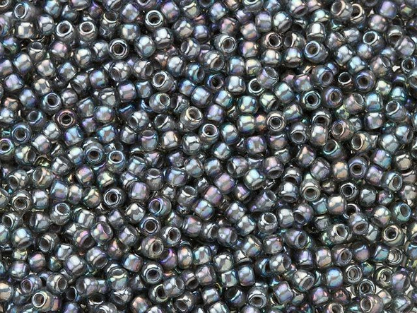 The uniform size and shape of Toho seed beads make them an excellent choice for beadwork and consistently-sized spacers.Toho seed beads are usually colorfast; however, galvanized and silver-lined  beads may fade over time. Protect them from bleach, excessive friction and direct sunlight to keep them looking like new. Seed Bead Facts What are seed beads? Popular, tiny glass beads commonly used for weaving and embellishment.How are they made? Glass is pulled or drawn using a hollow tube, and then   the glass is cut in small pieces. They are sometimes reheated to round   the ends.What's that funny little zero? That zero refers to   the number of aughts, which is a unit used to indicate the size of   small beads. The scale is inverted, so larger numbers of aughts   correspond to smaller beads (i.e. the bigger the number, the smaller   the bead). Size 11 would be 00000000000, but since that takes up too much   room, it is abbreviated to 110.  See Related Products links (below) for similar items and additional jewelry-making supplies that are often used with this item. 