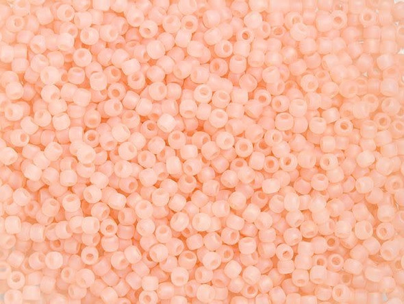 The uniform size and shape of Toho seed beads make them an excellent choice for beadwork and consistently-sized spacers.Toho seed beads are usually colorfast; however, galvanized and silver-lined  beads may fade over time. Protect them from bleach, excessive friction and direct sunlight to keep them looking like new. Seed Bead Facts What are seed beads? Popular, tiny glass beads commonly used for weaving and embellishment.How are they made? Glass is pulled or drawn using a hollow tube, and then   the glass is cut in small pieces. They are sometimes reheated to round   the ends.What's that funny little zero? That zero refers to   the number of aughts, which is a unit used to indicate the size of   small beads. The scale is inverted, so larger numbers of aughts   correspond to smaller beads (i.e. the bigger the number, the smaller   the bead). Size 11 would be 00000000000, but since that takes up too much   room, it is abbreviated to 110.  See Related Products links (below) for similar items and additional jewelry-making supplies that are often used with this item. 